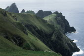 View southeast from Hirta to Dun