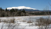 Mount Katahdin Mount Katahdin,Mountain,Landscape,Winter,Snow