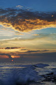 Sunset over beach - Cousine Island, Seychelles beach,beaches